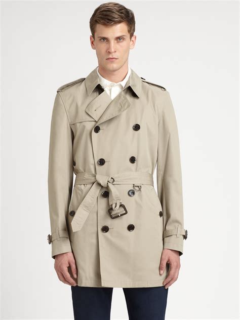 burberry trench coat wool men|burberry double breasted trench coat.